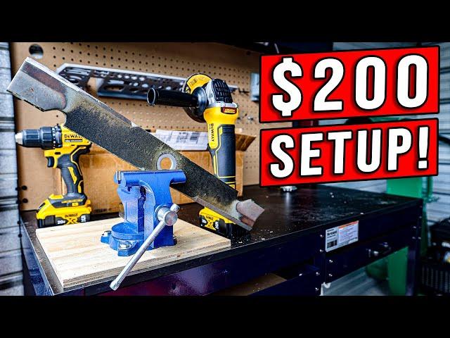 DIY Workbench Setup (2 Hour Build, $200)