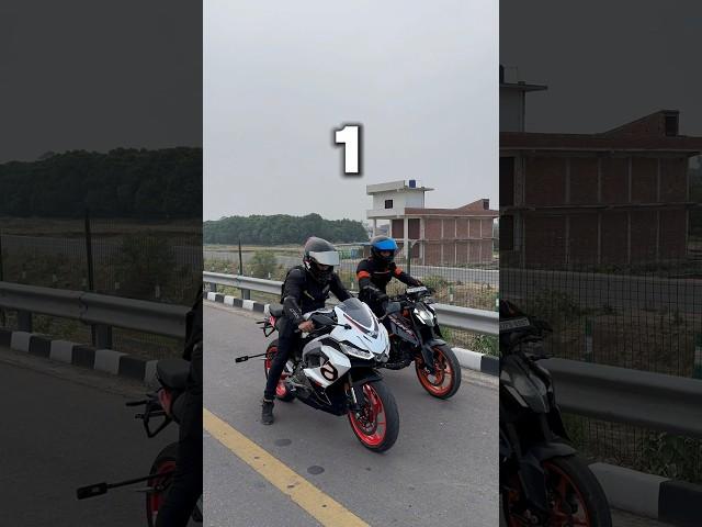 Aprilia RS 457 vs duke 390 ️‍ #aprilia #apriliars457 #duke390 #ktm #dragrace #topspeed