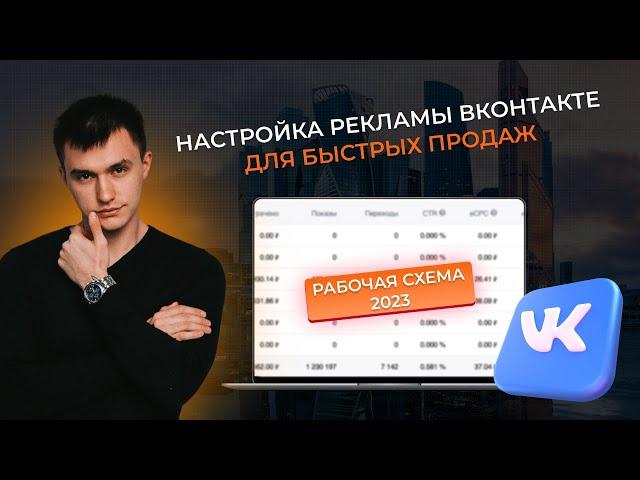 ТАРГЕТ ВКОНТАКТЕ 2023. Как настроить таргетированную рекламу на продажи. Реклама Вконтакте.