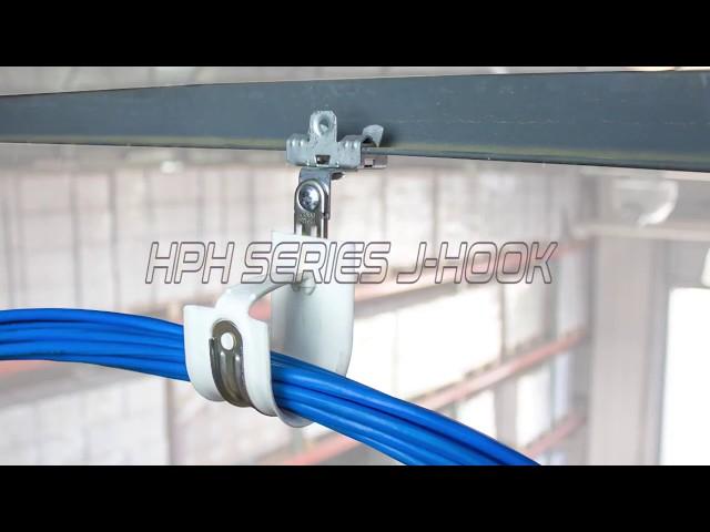 New High Performance Hybrid J Hooks For Low Voltage, Data Comm & Security Cabling