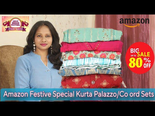 Amazon Festive Special Kurti/Kurta Set/Coord Set Haul | Office Special | Ranjana R