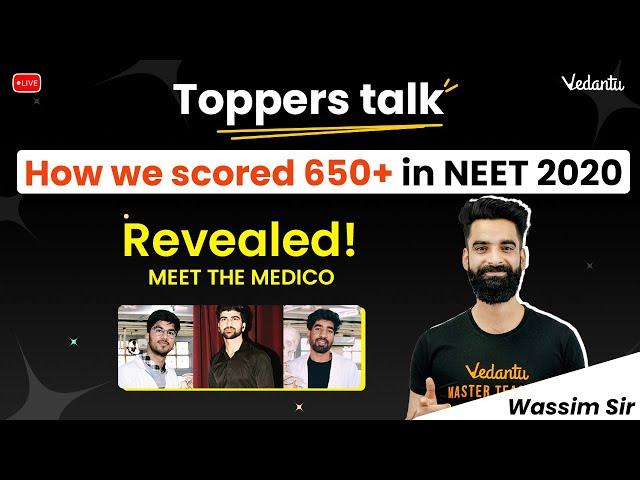 NEET 2022 Strategy - How We Scored 650+ in NEET 2020 | NEET 2022 Preparation by Wassim Sir