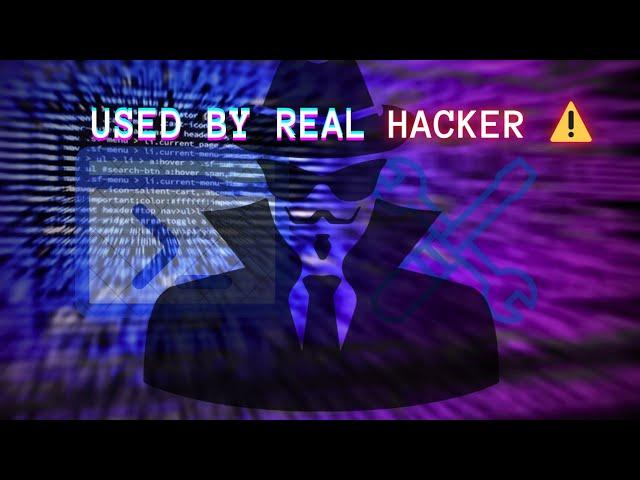 Tools Used by Hackers: The Dark Side of Tech Tools|Ethical hacking|cyber security|