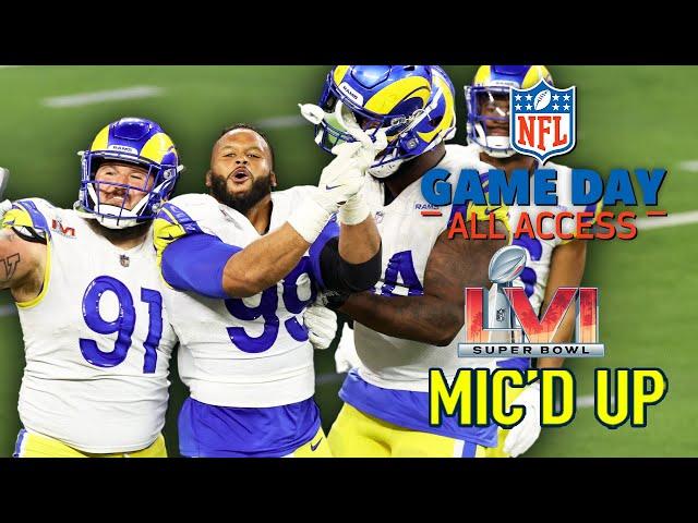 NFL Mic'd Up Super Bowl LVI "Hey I'm Joe" | Game Day ALL Access