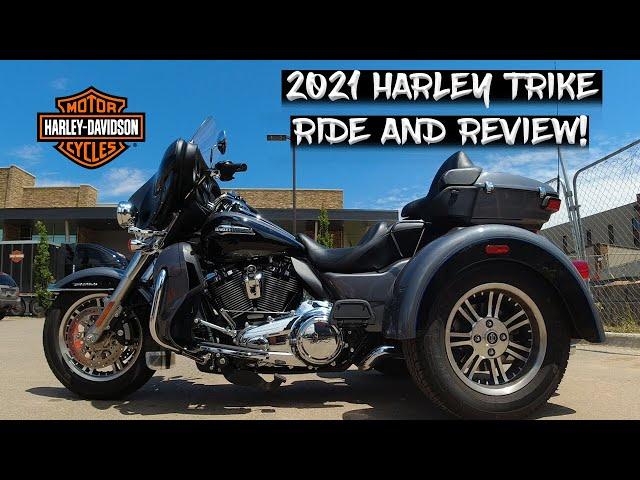 2021 Harley Davidson Trike (Tri Glide Ultra) Ride and Review!