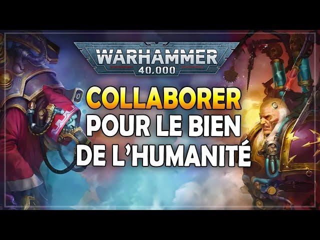 • LORE WARHAMMER 40K • L'ALLIANCE PAS SI IMPROBABLE entre Belisarius CAWL et Fabius BILE