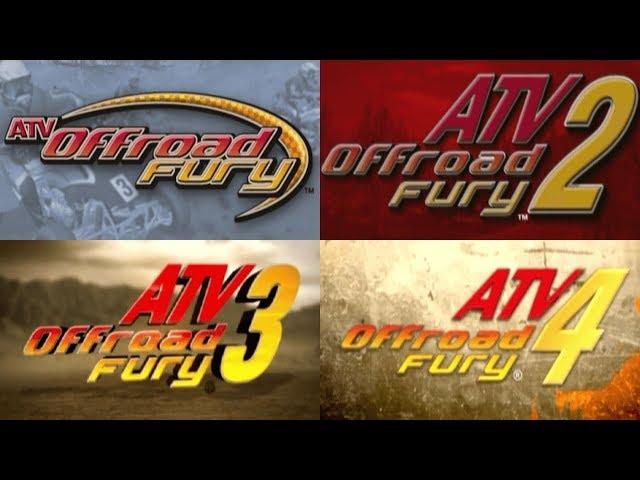 ATV Offroad Fury 1, 2, 3, & 4