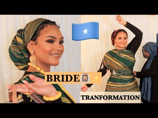 SOMALI BRIDAL TRANSFORMATION | 'BRIDES AROUND THE WORLD' by Chinutay A