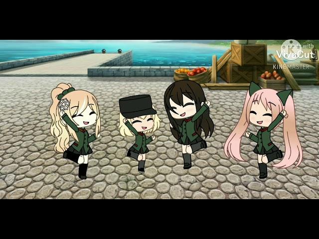 Katyusha Girls und panzers Gacha Life version