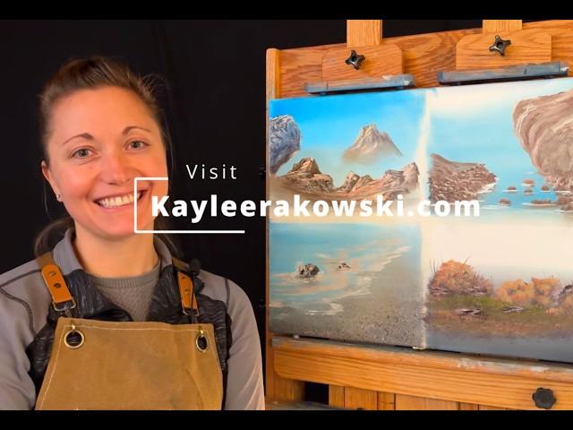 Oil Painting Techniques - Mastering Rocks in Any Scene by Kaylee Rakowski #tutorialtuesday #36