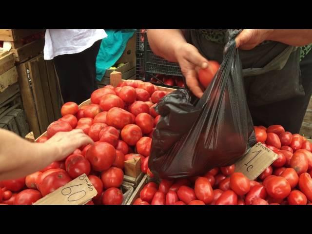 Culinary Backstreets Visits: A Tomato Seller in Tbilisi's Deserter's Bazaar