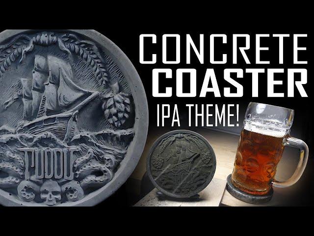 CONCRETE COASTER with IPA theme! (Full)