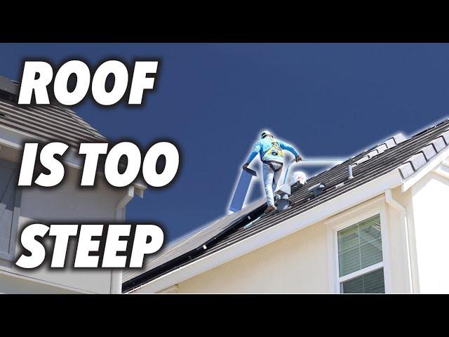 Equipment I Use On Steep Roofs - All One Solar Shine