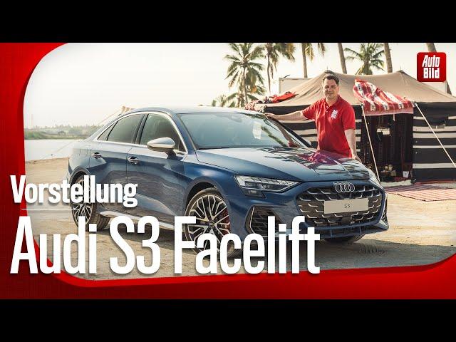 Audi S3 Facelift (2024) | So knackig wird der neue S3 | Vorstellung mit Dennis Petermann
