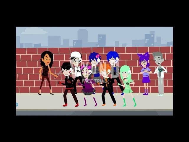 Me, Sapphire and my teammates saved @UrKPopQueen2007 and Zane from Amiira