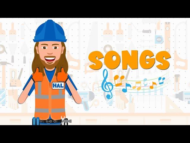 Best Kids Songs | Handyman Hal Lawn Care Song | Car Wash Song | Awesome Song for Kids