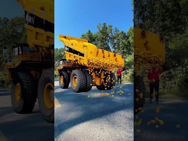 Jcb dozer truck c4d | special effects  #viralshorts #shorts #vfx #shortsfeed #shortsyoutube