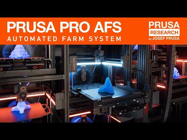 PRUSA PRO AFS - Automated Farm System: Presenting the Future of Manufacturing on EXPO 2020 in Dubai