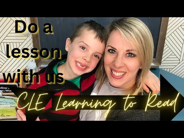 Do a lesson with us CHRISTIAN LIGHT EDUCATION 1st grade || PART 1 || CLE LEARNING TO READ