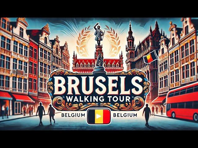 එක දවසින් Brussels ඇවිදිමු | Brussels Belgium Walking Tour | Paris to Brussels by FlixBus