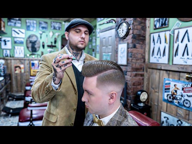  ASMR BARBER - The Gatsby Party Haircut - Relaxing Sounds, Instant Sleep