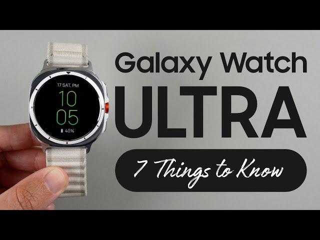 Samsung Galaxy Watch Ultra Review (7 Things to Know)