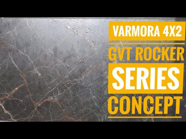 Varmora 4x2 GVT Rocker series  bathroom concpet @TilesGallery