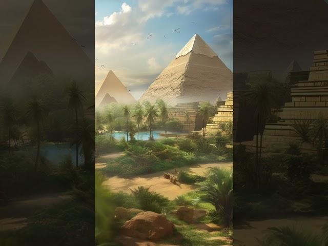 Ancient Egypt Recreated by AI! Comment what you want to see next! #history #ai #midjourney