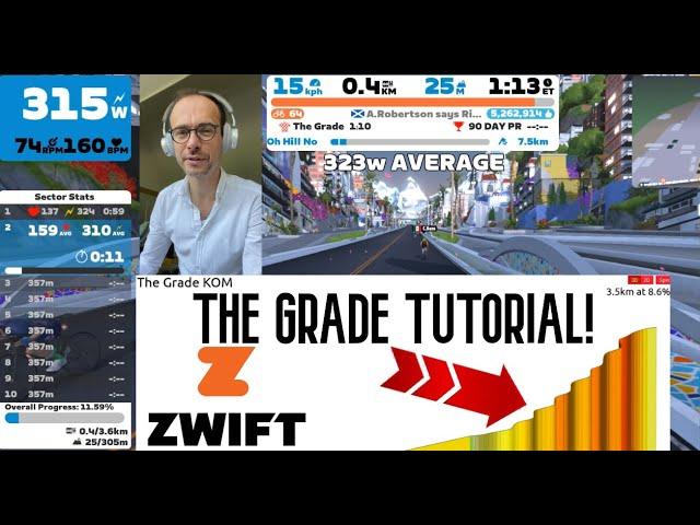 HOW TO WIN ON THE GRADE ON ZWIFT! - Oh hill no!