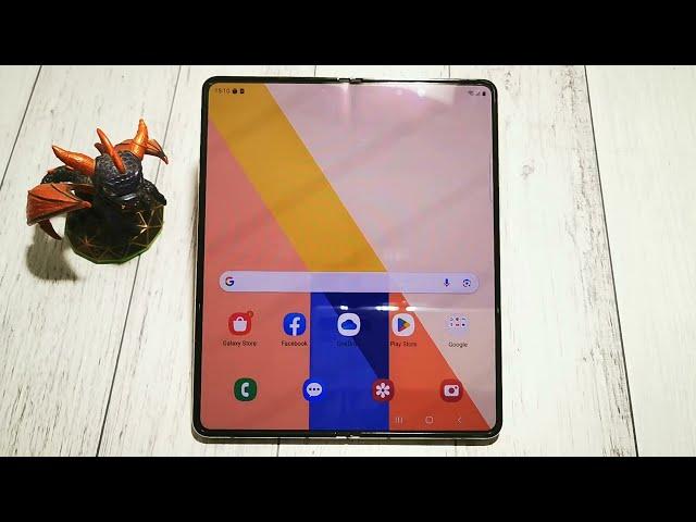 SAMSUNG GALAXY Z FOLD5: How to turn on Extra Dim option | Quick Guide