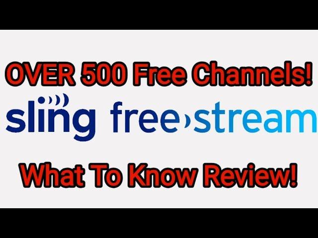 Sling Freestream Review! Is It The BEST Free TV Streamer⁉️