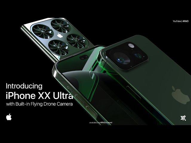 Future iPhone XX Ultra with Flying Drone Camera | Apple - Concept Trailer