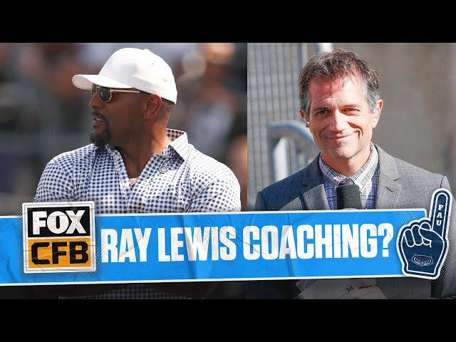 Ray Lewis 'really wants' to coach at FAU, Bruce Feldman reports | Big Noon Kickoff