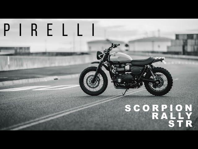 Fitting PIRELLI SCORPION RALLY STR's to my  STREET SCRAMBLER