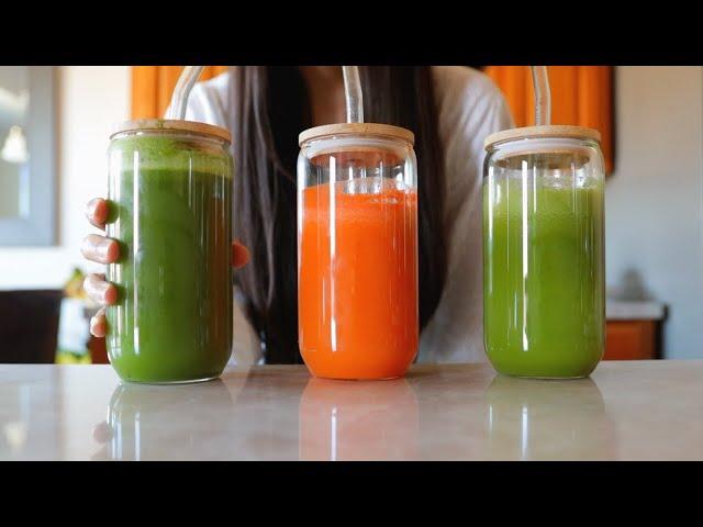 3 Healthy Morning Juice Recipes (Beginner Friendly)