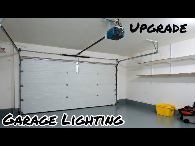 Upgrade Your Garage Lighting Now || Inexpensive