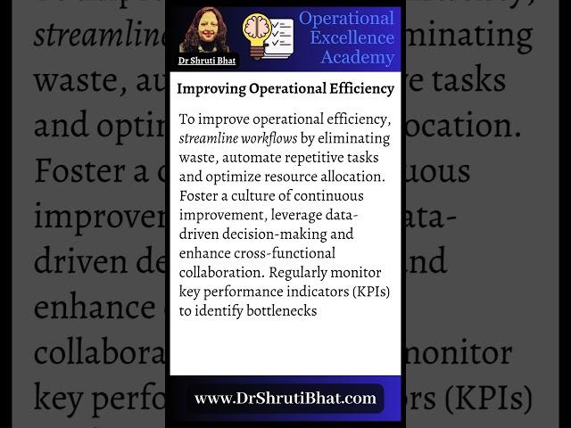 How to Improve Operational Efficiency | Streamline, Automate and Optimize