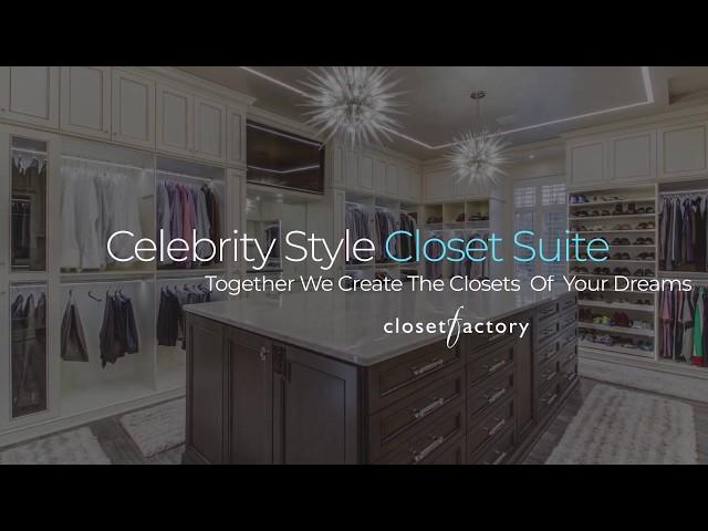 Closet Factory Celebrity Styled Closet