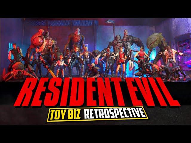 Toy Biz Resident Evil Action Figures -  FULL wave retrospective documentary! mercenaries.