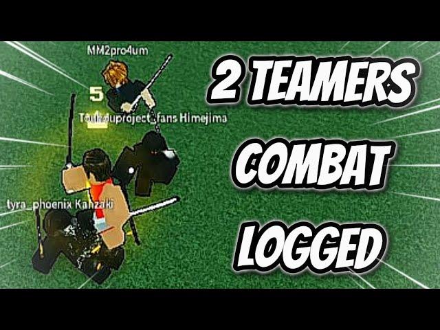 I 1v2 Teamers... THEY LOGGED LOL [ Rogue Demon Roblox ]