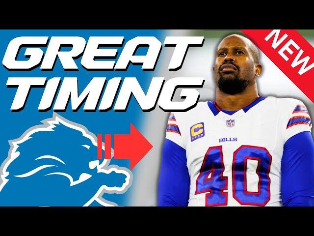 Detroit Lions Just Got Interesting News...