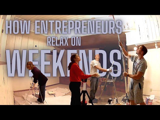 Entrepreneurs get bored Really Fast |  Entrepreneur's Weekend Relax  Vlog | The Mason Gang