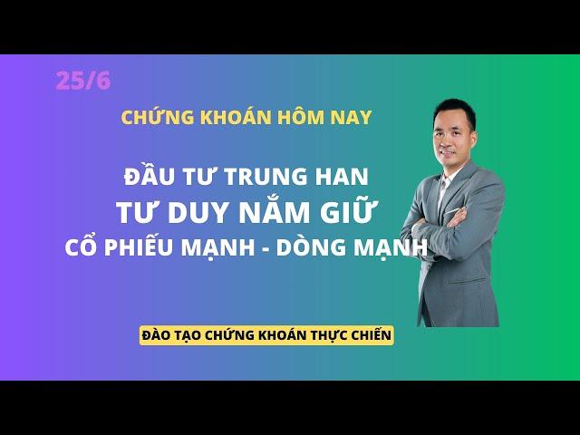 Chứng khoán hôm nay | Nhận định thị trường | Đầu tư trung hạn | Tư duy nắm giữ | Cổ phiếu mạnh