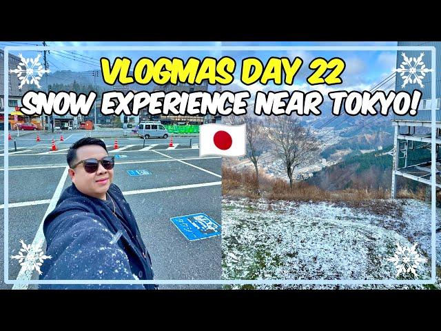 Solo trip to Gala Yuzawa from Tokyo + Snow Experience! ️️ | Jm Banquicio