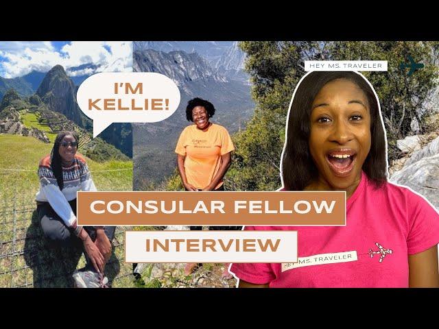 Should You Become A Consular Fellow? | Her Amazing Story! | Travel Job