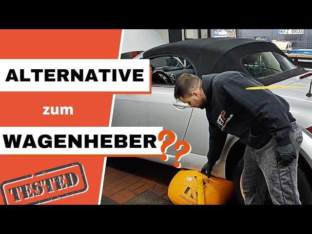 Wagenheber pneumatisch vs. Abgaskissen: der ultimative Test!