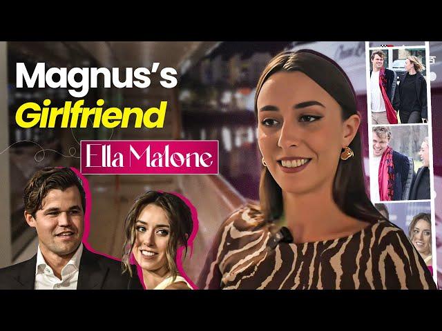 Meet Magnus Carlsen's Girlfriend | The wonderful Ella Malone