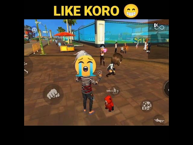 koro koro  #shorts #youtubeshorts #freefire #viral