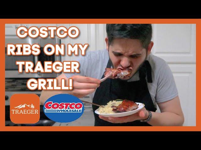 Costco Ribs on Traeger Grill + my mash potato recipe