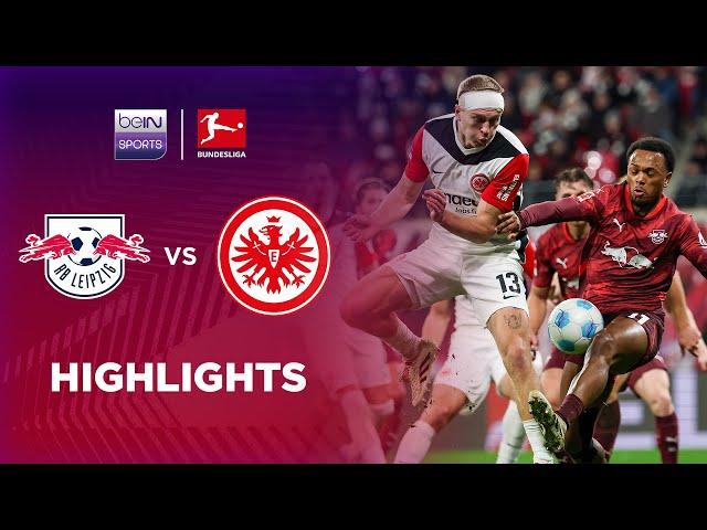 RB Leipzig v Eintracht Frankfurt | Bundesliga 24/25 | Match Highlights